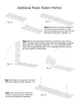 Grace Company Plastic Pattern Perfect Operating instructions