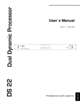 PAS DS-22 User manual