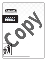 Lifetime 60069 Owner's manual