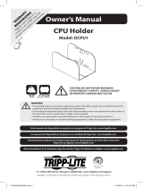 Tripp Lite CPU Holder User manual