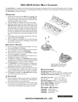 Standard Horizon VAC-6010 Owner's manual