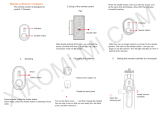 Xiaomi Remote Control Bluetooth for Yi Action Camera User manual