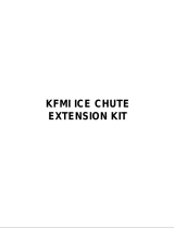 Scotsman KFMI Ice Chute Extension Kit Operating instructions
