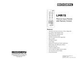 Bogen LMR1S User manual