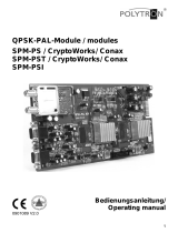 POLYTRON SPM-PS/PST/PSI DVB-S-PAL module Operating instructions