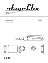 Stage­clix Jack V4 Pro User manual