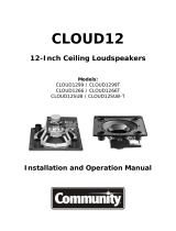 Biamp Cloud12sub Owner's manual