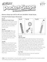 GeoSafari  GeoSafari® Pocket Scope  User manual