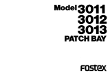 Fostex 3013 Owner's manual