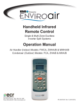 EMI EnviroAir, OM, Follow Me Remote Owner's manual