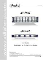 Radial Engineering J-Rak 8 Owner's manual