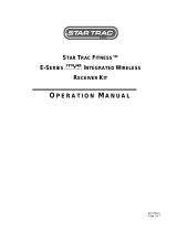 StarTrac E Series Recumbent E-RB Owner's manual
