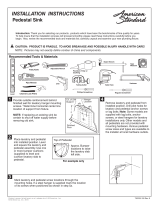 American Standard 0268.100.020 Installation guide