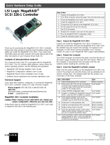 LSI MegaRAID SCSI 320-1 Controller User guide