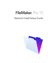 Claris FileMaker Pro 15 Installation guide