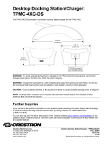 Crestron TPMC-4XG-DS User manual
