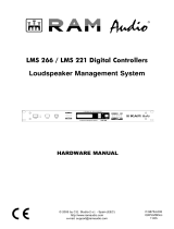 RAM LMS221 DSP Operating instructions