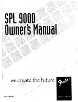 Fender SPL 9000 Owner's manual