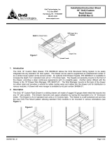 Legrand 19” OnQ Custom Rack Drawer, IS-0188 Installation guide