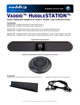 VADDIO HUDDLESTATION Installation and Use Manual