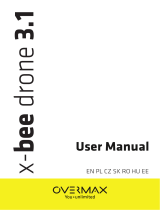 Overmax X-bee drone 3.1 Owner's manual