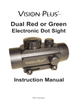 Century Vision Plus Red/Green Dot Sight Owner's manual