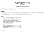 KanexPro CON-AV-HD4K User manual