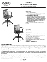 Office Star 105ES Operating instructions