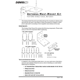 DAVIS Omni-Directional Antenna Mast-Mount Kit (7995) Owner's manual