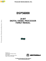 NXP DSP56007 Reference guide