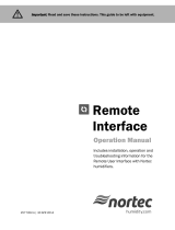 Condair 2577352 A NH-EL Remote Interface Owner's manual