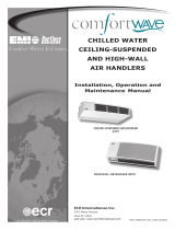 EMI ComfortWave, Ceiling-Suspended & High-Wall Fan Coils User manual