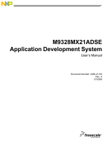 NXP M9328MX21ADSE User manual