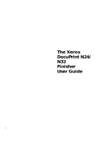 Xerox DocuPrint N24 User manual