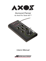 JL Cooper Axos User manual