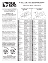 Posi Lock 102 User manual