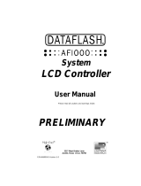 Lightwave Research DATAFLASH AFI000 User manual