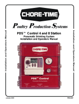 Chore-TimeMW1402F PDS™ 4 and 8 Station Control Pneumatic Drinking System