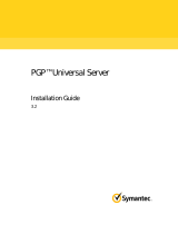 PGP Universal Server 3.2 Installation guide