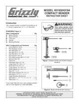 Grizzly H3184 Owner's manual