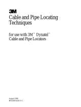3M Dynatel™ Locator, ULTRA ADVANCED CABLE/PIPE LOCATOR US UTIL 3W 2250M-UU3W-RT Operating instructions