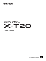 Fujifilm X-T20 Body - Black User manual