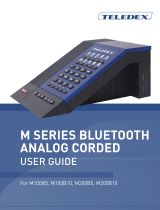 Teledex M Series Bluetooth User guide
