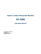 RKI Instruments EC-600 Owner's manual