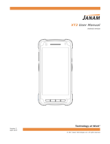 Janam XT2 Android User manual