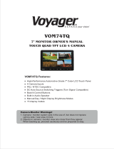 Voyager VOM74TQ User manual