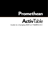 promethean ACTIVTABLE User guide