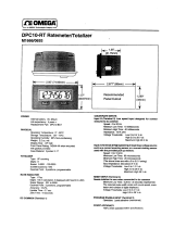 Omega DPC10-RT Owner's manual