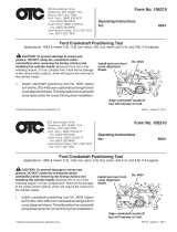 OTC 6024 User manual