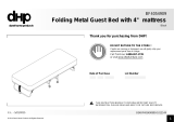 DHP Folding Metal Guest Bed BF4054909 Owner's manual